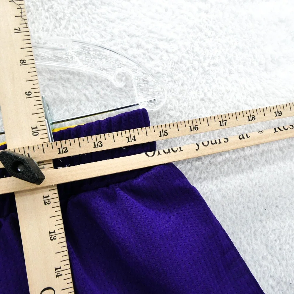 Under Armour Shorts Small Loose Mens Purple‎ Athletic Basketball Gym Vtg Lakers